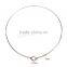 Best selling products original color stainless steel collar fashion necklace 2017