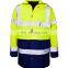 High Visibility Waterproof Reflective Safety Clothing With PU Coating for Industrial Workers