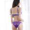 Convertible Eyelash Lace Bra G string Sexy Lingerie