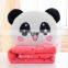 China import panda keep warm soft plush blanket