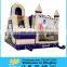 Inflatable princess bouncer with slide combo