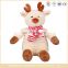 Custom lovely plush christmas deer animal toy