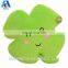 four leaf clover plush cushion/fashion green cartoon plush stuffed cushion