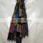 Embroidery Indian Silk Stole Handmade Long Dupatta Patchwork Reversible