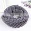 2018 colors knitting loop winter scarf infinity