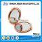 promotional cheap blank metal cosmetic mirror compact pocket mirrors