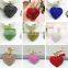 Romantic Dazzling Rhinestone Love Heart Charm Pendant Fringe Keychain Keyring