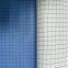 Cleanroom ESD Fabric Antistatic Woven Polyester Fabric 5mm Grid White Blue Yellow Color