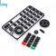 Custom Silicone Rubber P+R plastic keypad/keyboard/button cover