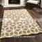 Popular Geometric Design Area Rugs Polyester Acrylic Carpets And Rugs