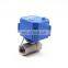 CWX-25S manual overrride 3.6v  5v 12v 24v dn15 dn20 dn25  brass ss304/316 ball  water valve