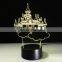 Dream Castle Shaped 3D lighting Cable LED USB Kid's Gifts Bedroom Night Light Children's Party Multicolor Decorative Table Lamp