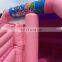 Pink Bounce House Combo Commercial Inflatable Jumper Bouncer With Slide