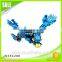 JSTOYS 2 in one deformation blocks building toys made in china