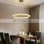 Environmental protection material aluminium+metal luxury chandelier pendant