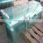 ultra clear low e  double curved tempered laminated  glass for super big size