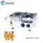 Taiyaki ice cream machine open mouth fish waffle maker