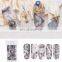 4cm*100cm Nail Sea Shell Star Irregular Transfer Foil Sticker