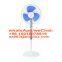 20 inch electric plastic box stand fan with rotary switch/standing fan