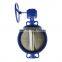 Bundor gear box for butterfly valve  10 inch Worm Gear Soft Seal Butterfly Valve