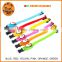 (1064) pet product Christmas promotion mix color build-in LED flash light pet dog collar