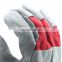China cheap durable comfortable leather palm construction work gloves