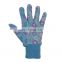 HDD Cheap 100% cotton palm garden gloves dotted cotton garden gloves unisex