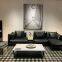Contemporary Corner Sofa Set Chaise+ Seats Sofa LS1507 Leather or Fabric Upholstered Sofa Set