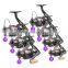 Amazon Hot Sale 12BB Wood Handle Carp Fishing Tackle Wholesale  Spinning Fishing  Surf Casting Reel