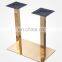 Table Base Luxury Round Marble Furniture Restaurant Coffee Chrome Tulip Modern Metal Stainless Steel Gold Dining Table Base