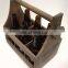 Craft Caddy Wooden Beer Carrier 6 Six Pack Bottle