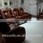 Bonded Leather new design living-room Recliner sofa set Furniture