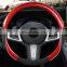 Autoaby Classic Carbon Fiber Pattern Car Steering Wheel Cover Four Seasons Universal 3D Lattice Non-slip Pattern