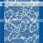 Qulity fabric Mesh lace fabric net polyester/ Nylon LZ-0076