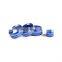 Suitable for 17-20 Subaru BRZ/Toyota 86 air conditioning rear view adjustment knob cover alloy blue 4-piece set