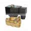 COVNA DN40 1.5 inch 2 Way 24VDC Normally Closed Brass Low Pressure Air Solenoid Valve
