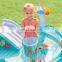 Summer Fun Game children inflatable water park sprinkler kids pool with spray