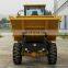 7 Tonne off road terrain Ride on Driving  FCY70 Mini hydraulic site Dumper Truck for Sale in Ecuador