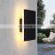 Outdoor LED Porch Wall Lamps Waterproof Aluminum Nordic Porch Square Balcony Aisle Garden LED Wall Sconces Light