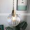 Modern Pendant Lights Led Glass Hanging Lamp Kitchen Dining Room Bedroom Nordic Pumpkin Pendant Lamps