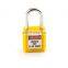 Master Lock Keyed-Alike Yellow Safety Lockout Padlock