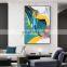 Home Entrance Decoration Framed Luxury Acrylic Art Wall Painting