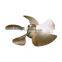 22 Inch NiBral 4 Blades 0.69 DAR Fully CNC Machined Boat Marine Propeller