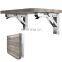 90 Degree Metal Wall Floating  Adjustable Steel Shelf Bracket For Furniture