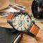 CURREN Fashion Matching Leather Strap Sports Casual Men's Watch