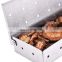Smoker Box for BBQ Grilling Wood Chips, Stainless Steel Smoking Box Non-Warp for Barbecue, Best Grill Accessories