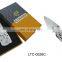 Stainless cigar cutter stainless steel hole cutter fold cigar cutter