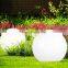 acrylic globe solar hanging decorative large outdoor christmas led glowing orb balls pool light