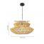 Hot sale Ceiling Light Fixture Pendant Light,Natural Rattan Lampshade Decorative high quality cheap WHolesale