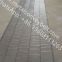 Easy install flat flex sus304 stainless steel wire balanced weave conveyor belt transport mesh belt for bakery machinery